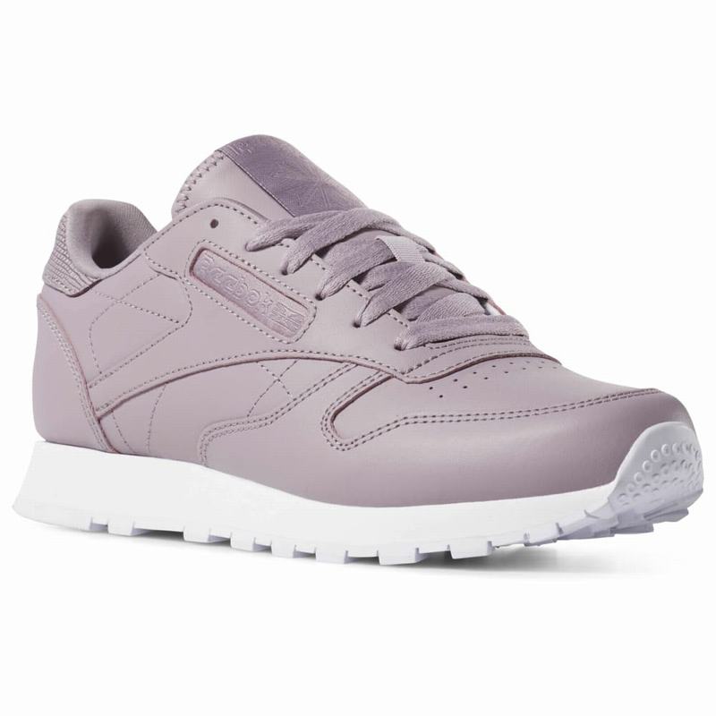 Tenisi Reebok Classic Leather Dama Violet/Albi Romania LP1249YQ
